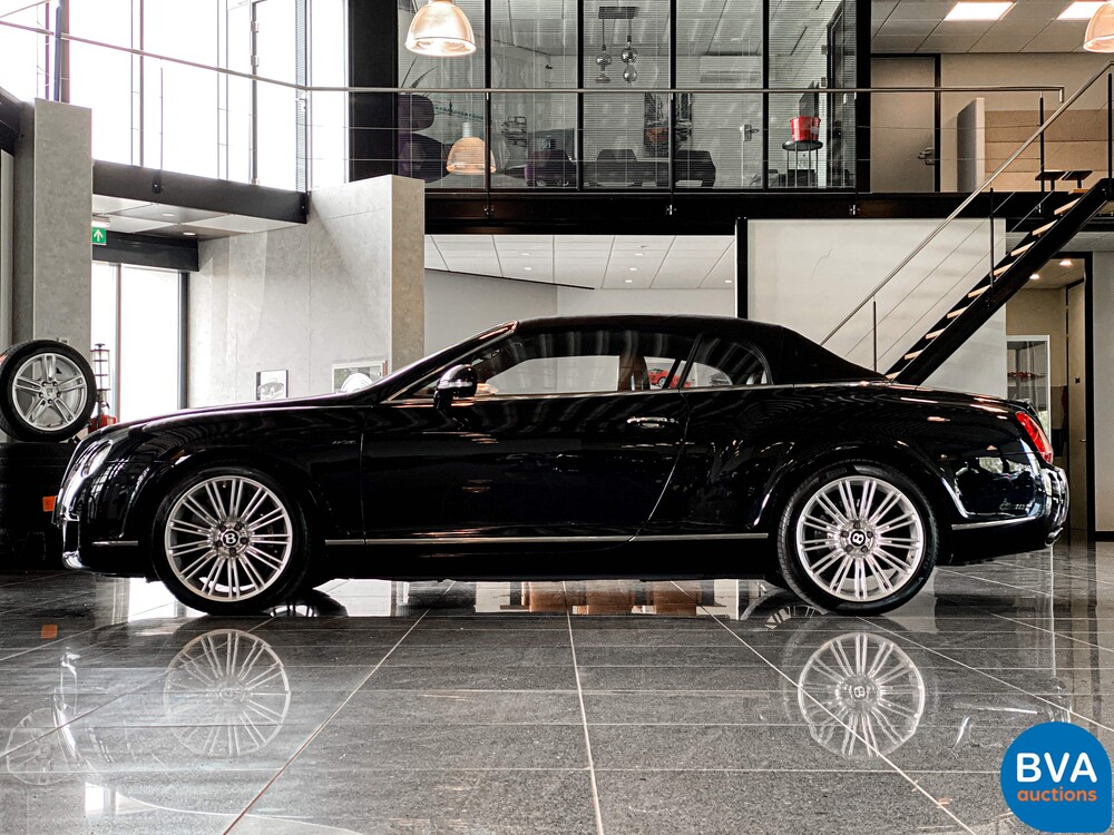 Bentley Continental GTC Geschwindigkeit 6.0 W12 610 PS GT Cabriolet, K-364-DL.