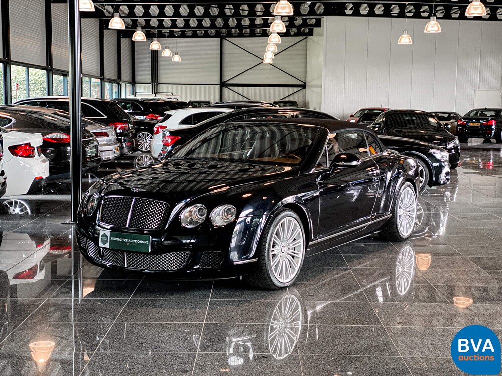 Bentley Continental GTC Geschwindigkeit 6.0 W12 610 PS GT Cabriolet, K-364-DL.
