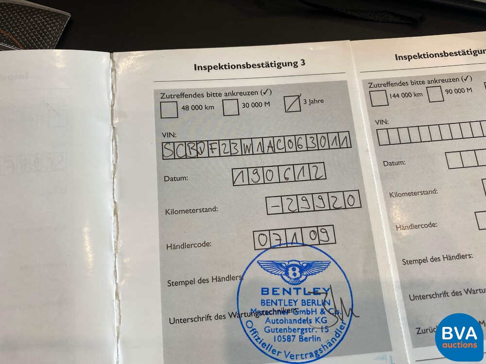 Bentley Continental GTC Geschwindigkeit 6.0 W12 610 PS GT Cabriolet, K-364-DL.