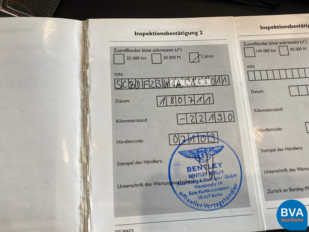 Bentley Continental GTC Geschwindigkeit 6.0 W12 610 PS GT Cabriolet, K-364-DL.
