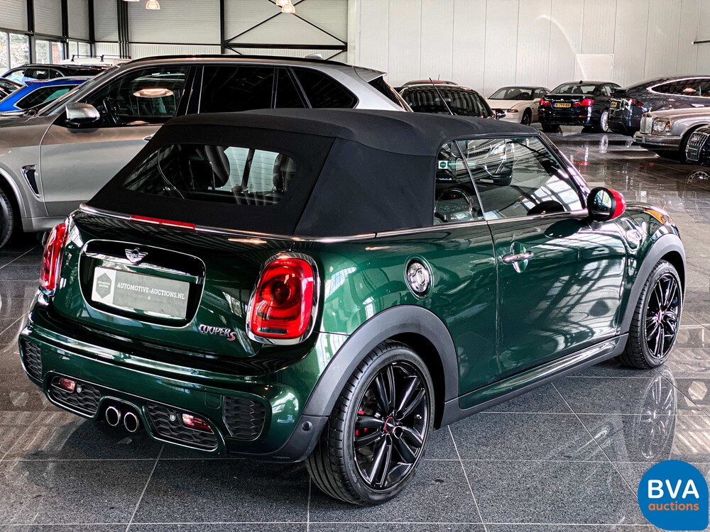 Mini Cooper S2.0 Serious Business Cabrio JCW Paket 192PS 2016 -Org. NL-, JH-363-X.