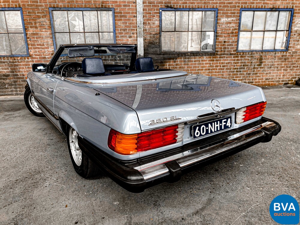 Mercedes-Benz 380SL 155 PS SL-Klasse 1984, 60-NHF-4.