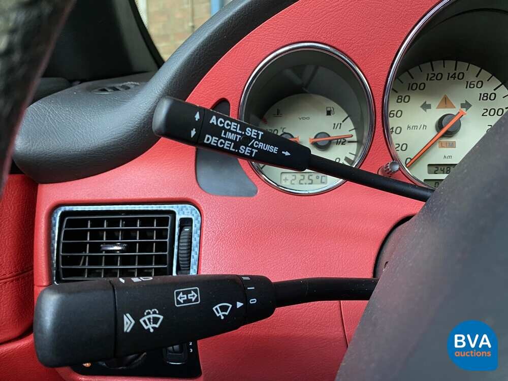 1999 Mercedes-Benz SLK230 Kompressor Cabriolet 193 PS.