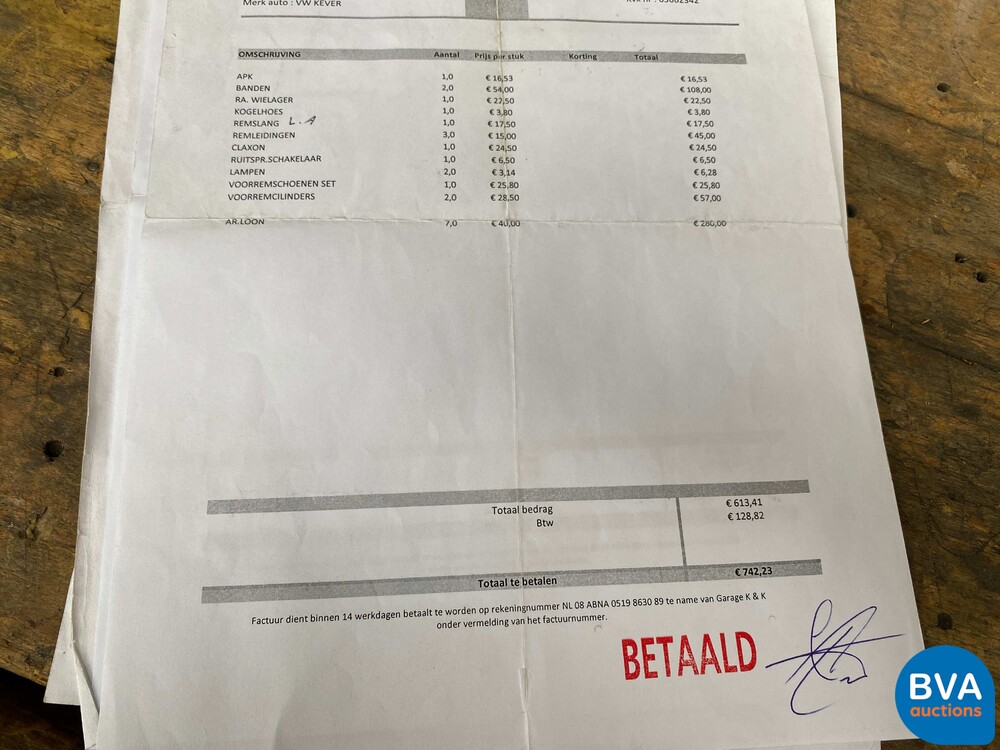 Volkswagen Käfer 1200 34PS 1973, 67-AU-82.