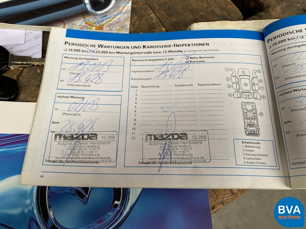 Mazda MX-5 Cabrio 1.6 110PS 2000, KL-719-P.