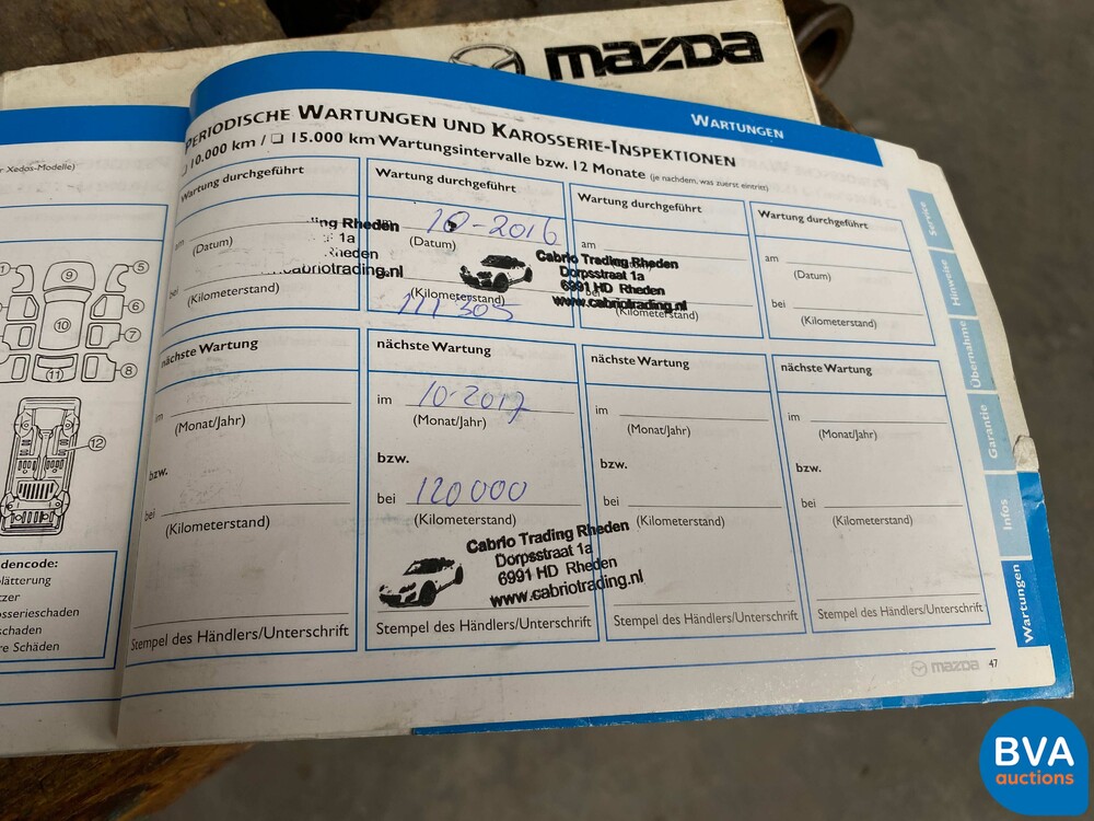 Mazda MX-5 Cabrio 1.6 110PS 2000, KL-719-P.