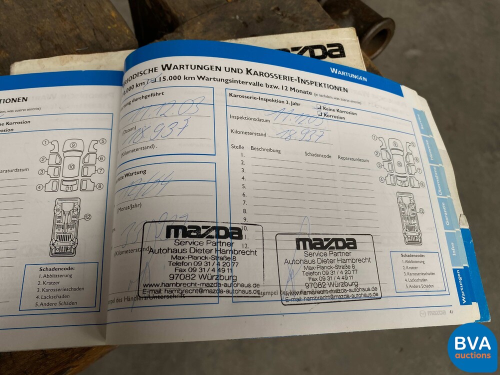 Mazda MX-5 Cabrio 1.6 110PS 2000, KL-719-P.