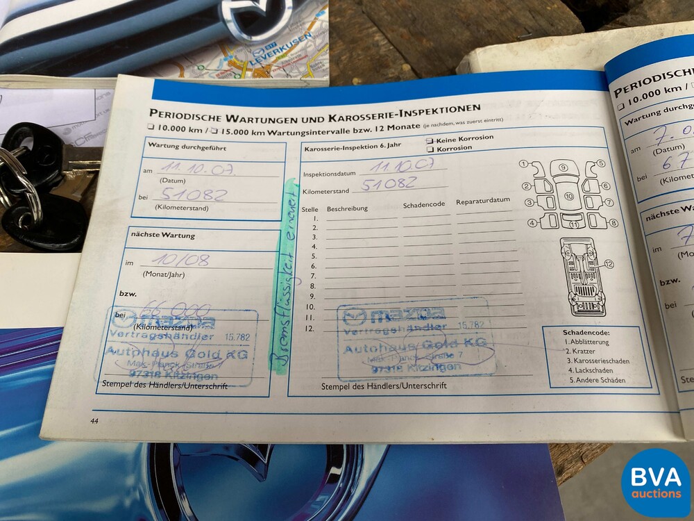 Mazda MX-5 Cabrio 1.6 110PS 2000, KL-719-P.