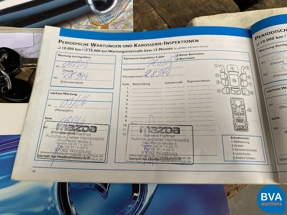 Mazda MX-5 Cabrio 1.6 110PS 2000, KL-719-P.