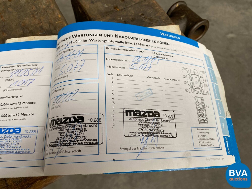 Mazda MX-5 Cabrio 1.6 110PS 2000, KL-719-P.