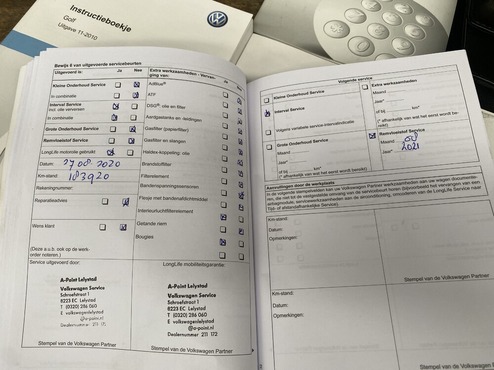 Volkswagen Golf1.4 TSI HighLine 160 PS 2011 -Original NL-, 37-PTG-2.