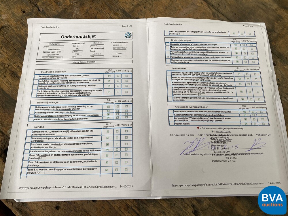 Volkswagen Golf1.4 TSI HighLine 160 PS 2011 -Original NL-, 37-PTG-2.