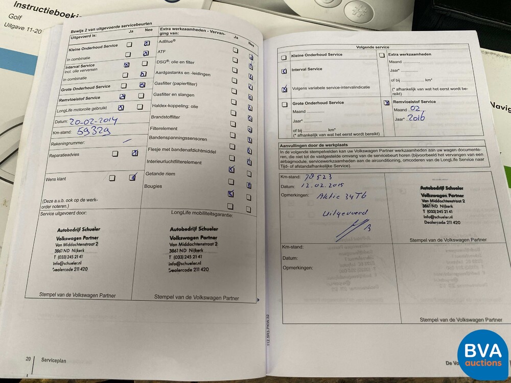 Volkswagen Golf1.4 TSI HighLine 160 PS 2011 -Original NL-, 37-PTG-2.