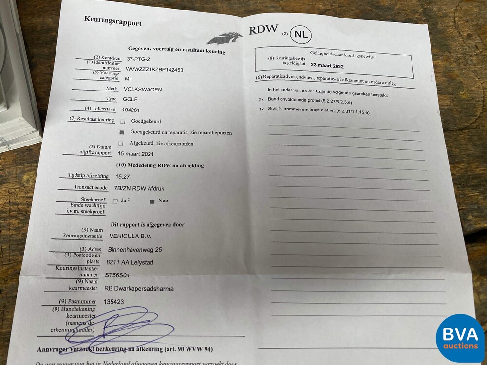 Volkswagen Golf1.4 TSI HighLine 160 PS 2011 -Original NL-, 37-PTG-2.