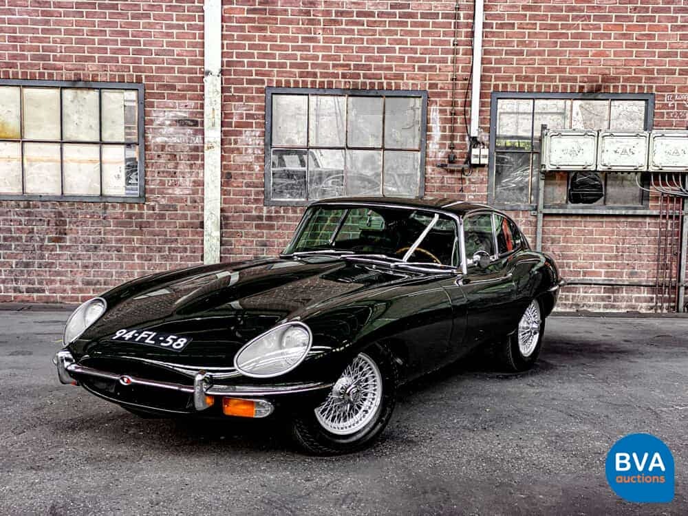 Jaguar E Type 4.2 Series II Fixed Head Coupe 265hp 1976, -Org NL- 94-FL-58.