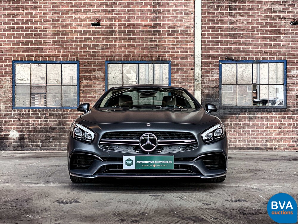 Mercedes-Benz SL63 AMG Roadster 585 PS 5.5 V8 2017, NL-Zulassung.