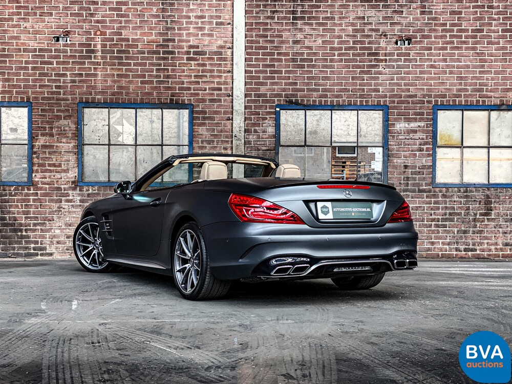 Mercedes-Benz SL63 AMG Roadster 585 PS 5.5 V8 2017, NL-Zulassung.