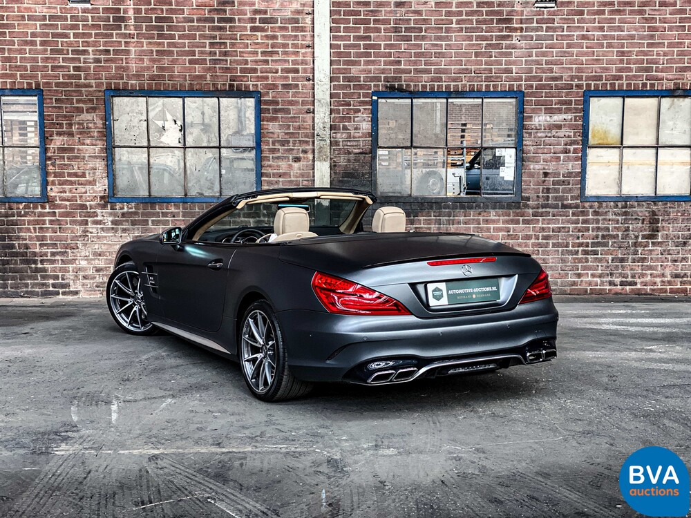 Mercedes-Benz SL63 AMG Roadster 585 PS 5.5 V8 2017, NL-Zulassung.