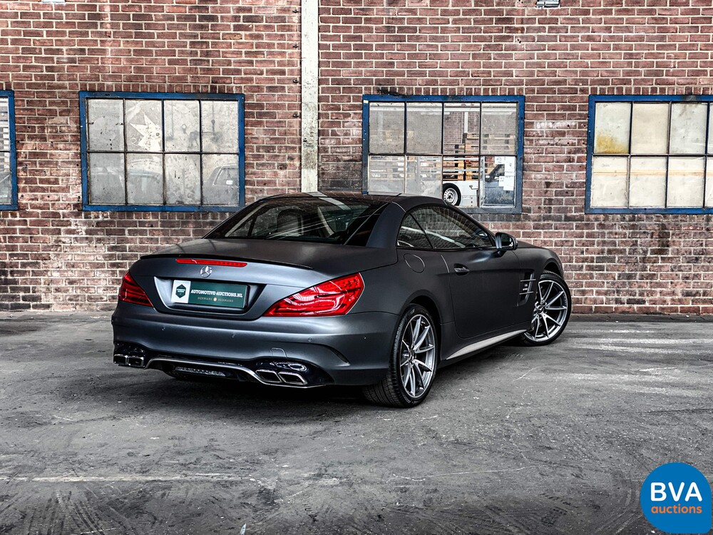 Mercedes-Benz SL63 AMG Roadster 585 PS 5.5 V8 2017, NL-Zulassung.