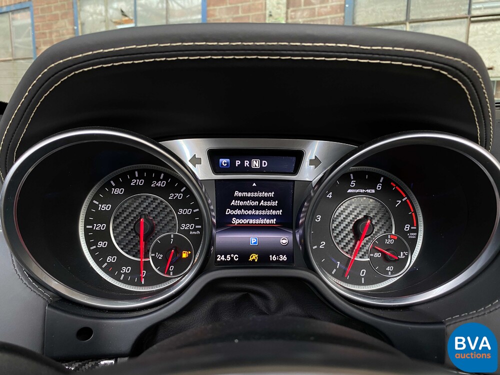 Mercedes-Benz SL63 AMG Roadster 585 PS 5.5 V8 2017, NL-Zulassung.