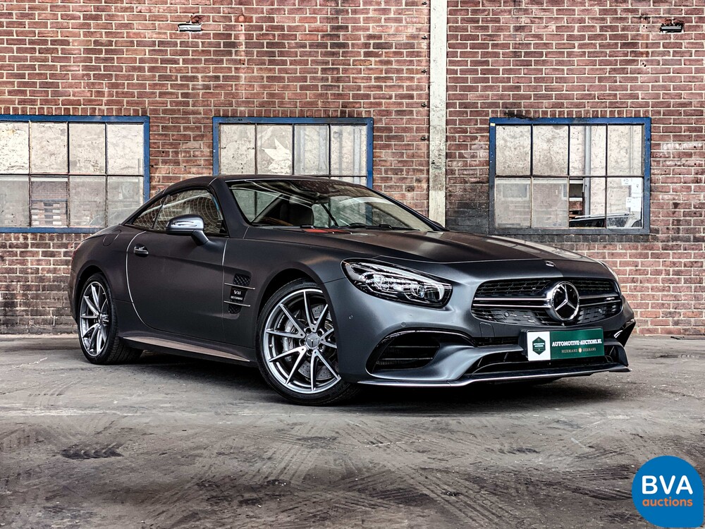 Mercedes-Benz SL63 AMG Roadster 585 PS 5.5 V8 2017, NL-Zulassung.