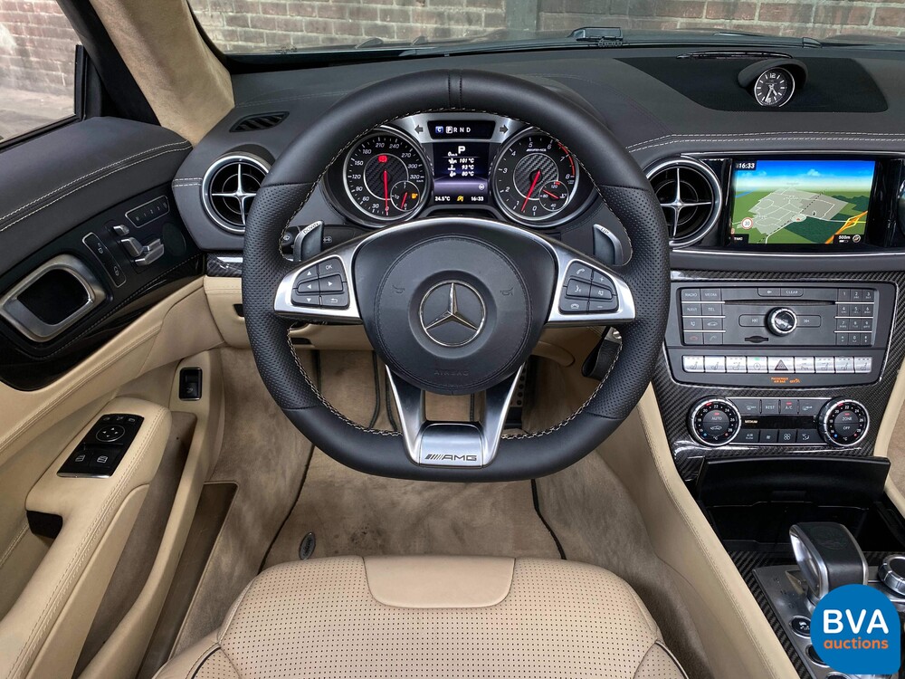 Mercedes-Benz SL63 AMG Roadster 585 PS 5.5 V8 2017, NL-Zulassung.