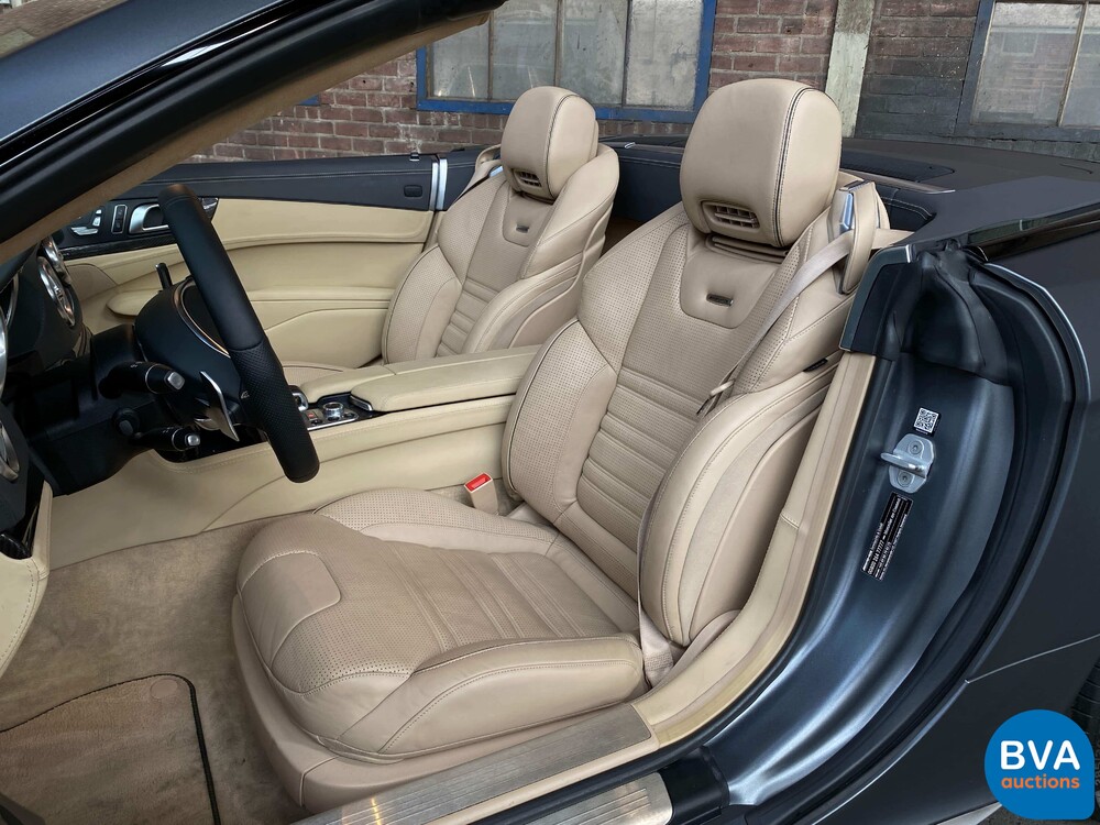Mercedes-Benz SL63 AMG Roadster 585 PS 5.5 V8 2017, NL-Zulassung.