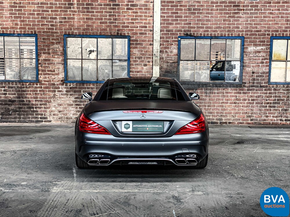 Mercedes-Benz SL63 AMG Roadster 585 PS 5.5 V8 2017, NL-Zulassung.