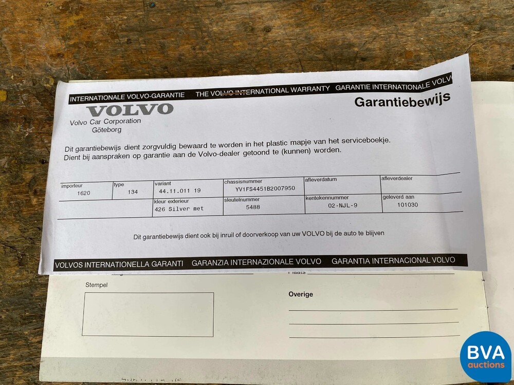 Volvo S60 2.0T Intro Edition 203pk 2010 -Original NL-, 02-NJL-9.