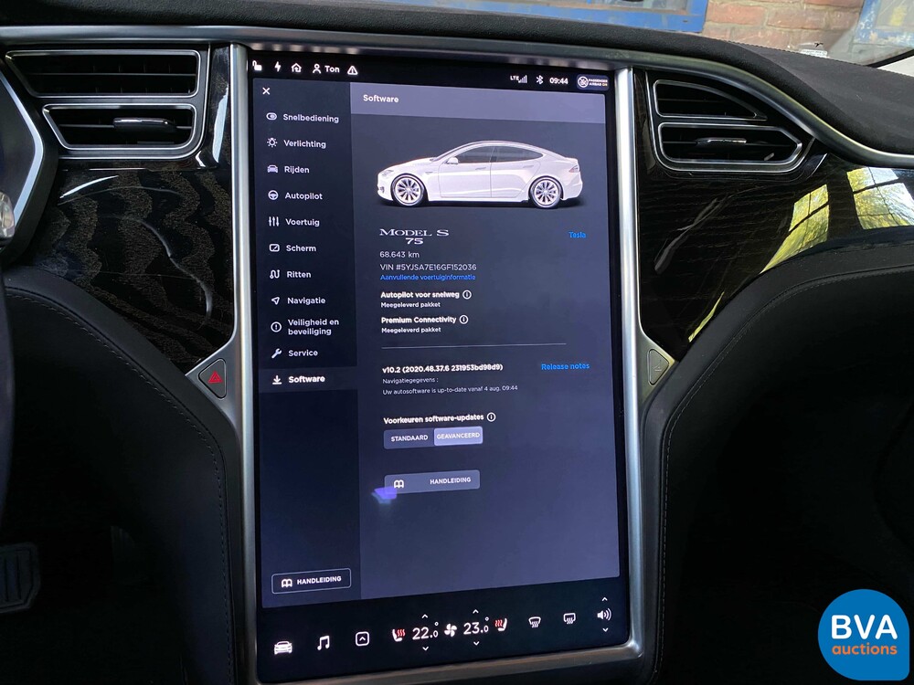 Tesla Model S 75 Base 320pk 2016 -Original NL-, KH-034-K.