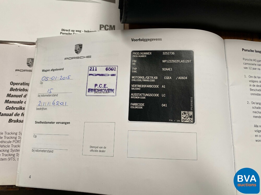 Porsche Cayenne 3.0 S E-Hybrid Sportchrono 462pk Plug-In Hybrid 2015 -Original NL-, 6-ZGG-67.