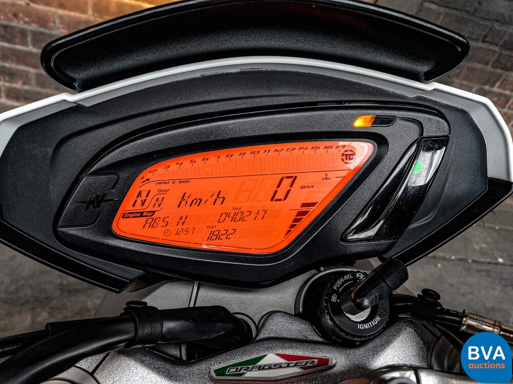 MV Agusta Brutale 800 Dragster ABS 2014 Motor, 12-MN-XD.