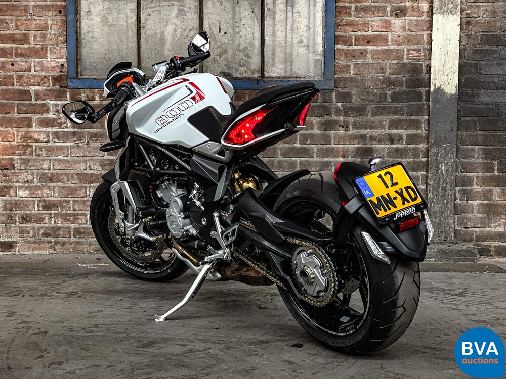 MV Agusta Brutale 800 Dragster ABS 2014 Motor, 12-MN-XD.