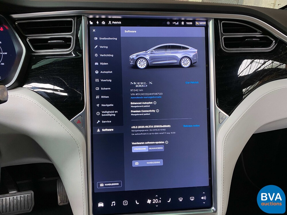 Tesla Model X 100D 417pk 2017 -Original NL-, RD-274-F.