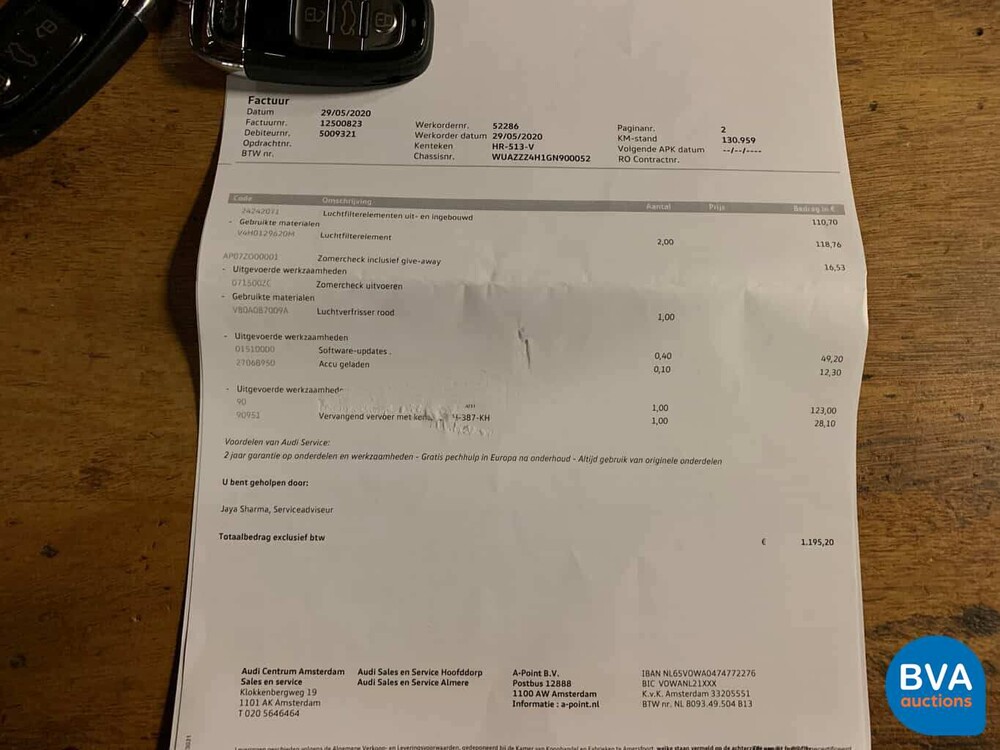 Audi S8 PLUS 4.0 TFSI plus Quattro 605pk 2016 Keramik Facelift.