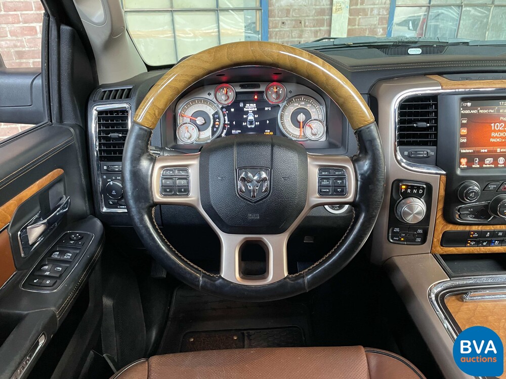 Dodge RAM 1500 Crew Cab 5.7L V8 Longhorn 401 PS 2017, -Org NL- V-737-JX.