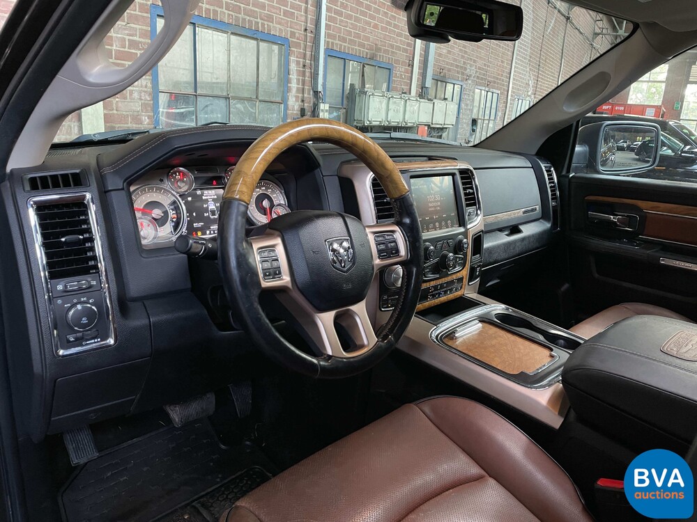 Dodge RAM 1500 Crew Cab 5.7L V8 Longhorn 401 PS 2017, -Org NL- V-737-JX.