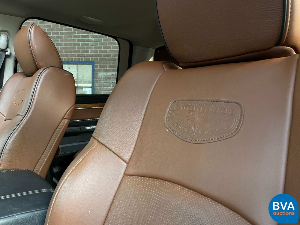 Dodge RAM 1500 Crew Cab 5.7L V8 Longhorn 401 PS 2017, -Org NL- V-737-JX.