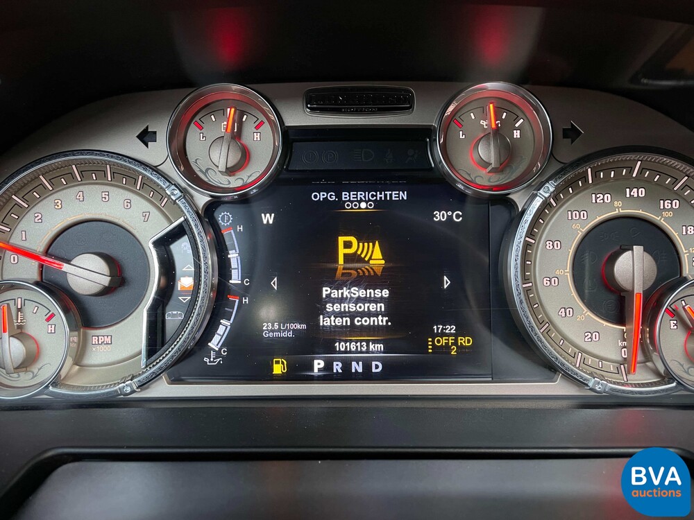 Dodge RAM 1500 Crew Cab 5.7L V8 Longhorn 401 PS 2017, -Org NL- V-737-JX.