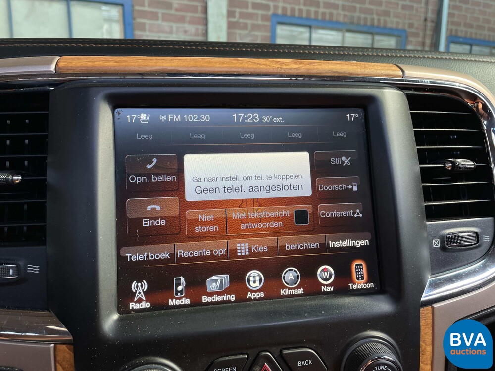 Dodge RAM 1500 Crew Cab 5.7L V8 Longhorn 401 PS 2017, -Org NL- V-737-JX.