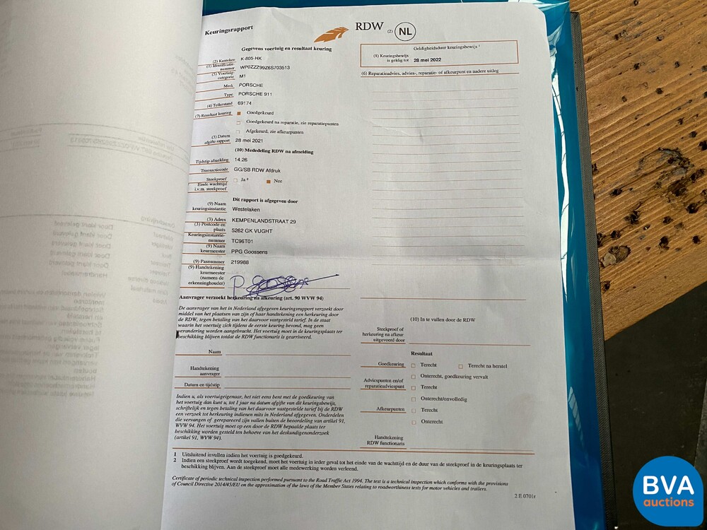 Porsche 911 Carrera 4 997 MKII-Look Schaltgetriebe 325PS 2006, K-805-HK.