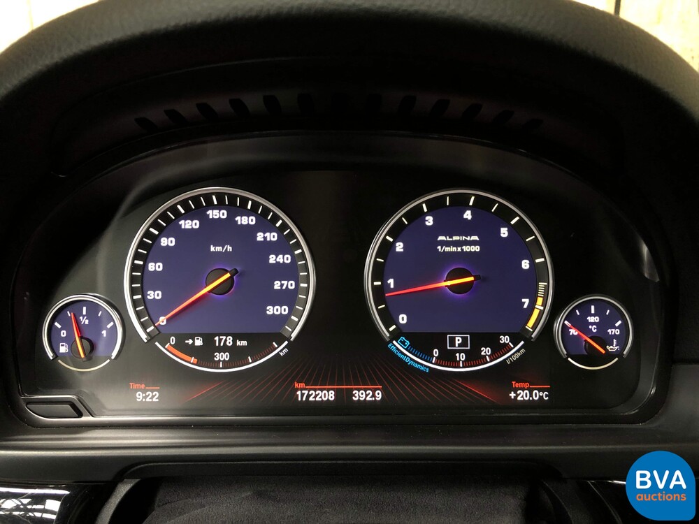 BMW Alpina B5 F10 Triple Black 507pk 700Nm 2011, NL Zulassung.