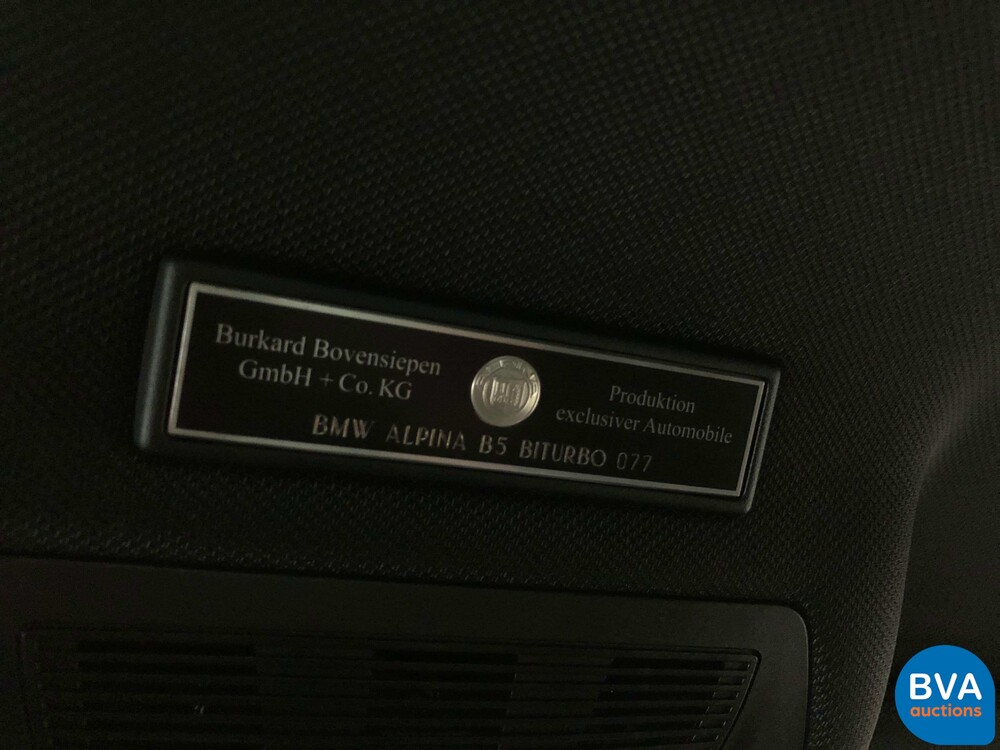 BMW Alpina B5 F10 Triple Black 507pk 700Nm 2011, NL Zulassung.