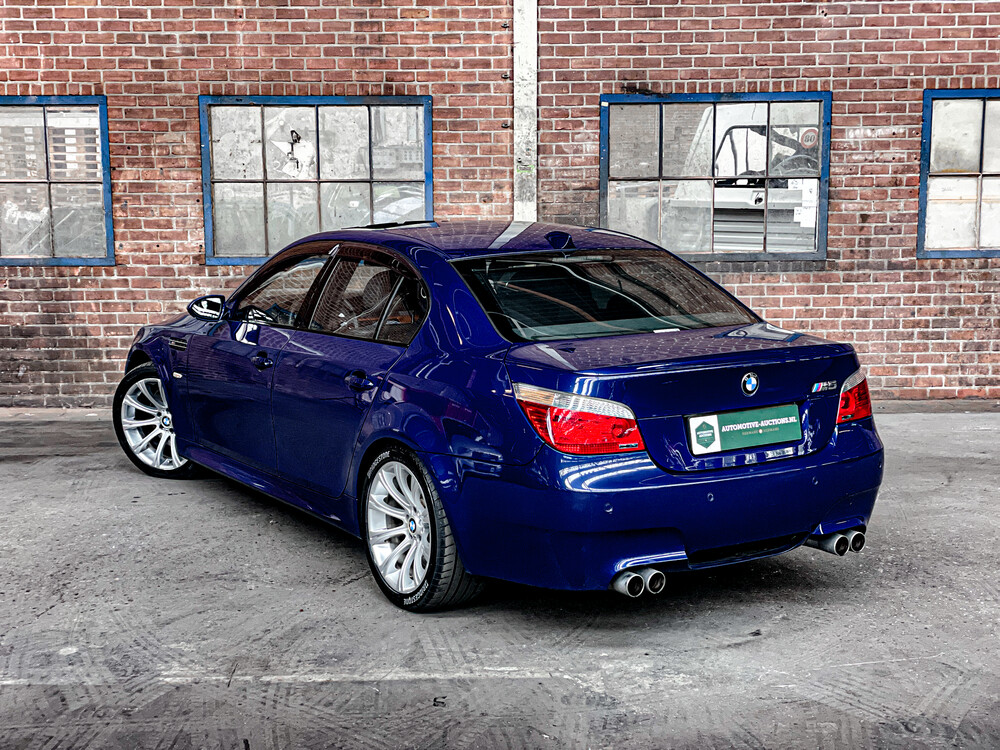BMW M5 5.0 V10 E60 507pk 5-serie 2005 -YOUNGTIMER-, J-709-BP