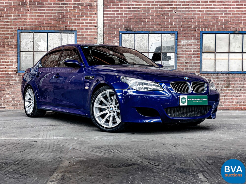 BMW M5 5.0 V10 E60 507pk 5-serie 2005 -YOUNGTIMER-, J-709-BP