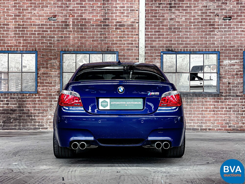 BMW M5 5.0 V10 E60 507pk 5-serie 2005 -YOUNGTIMER-, J-709-BP