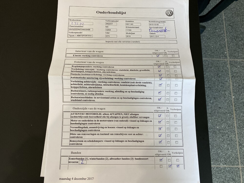 Volkswagen Tiguan 1.4 TSI R-Line Edition 150hp 2015 -Org. NL-, HD-114-G.