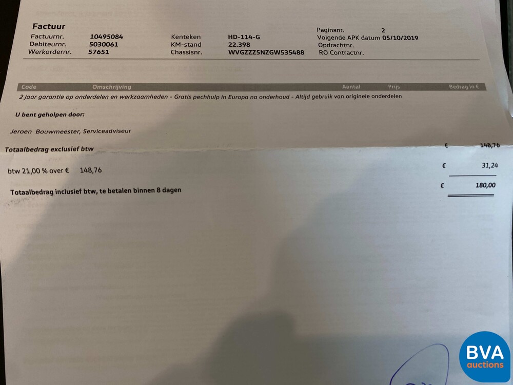 Volkswagen Tiguan 1.4 TSI R-Line Edition 150hp 2015 -Org. NL-, HD-114-G.