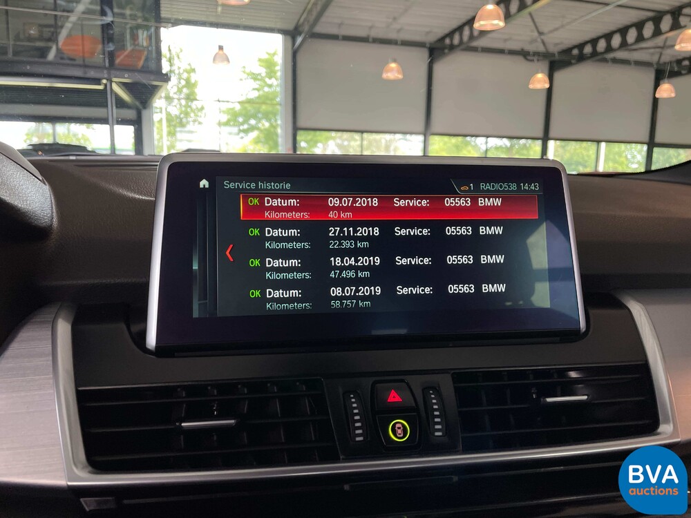 BMW 218d Gran Tourer M-pakket 7persoons 147pk 2018