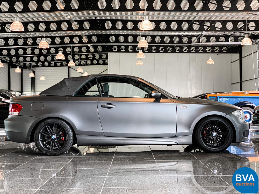BMW 125i M-Sport Cabriolet 253pk Automaat 1-Serie 2009, XS-502-F